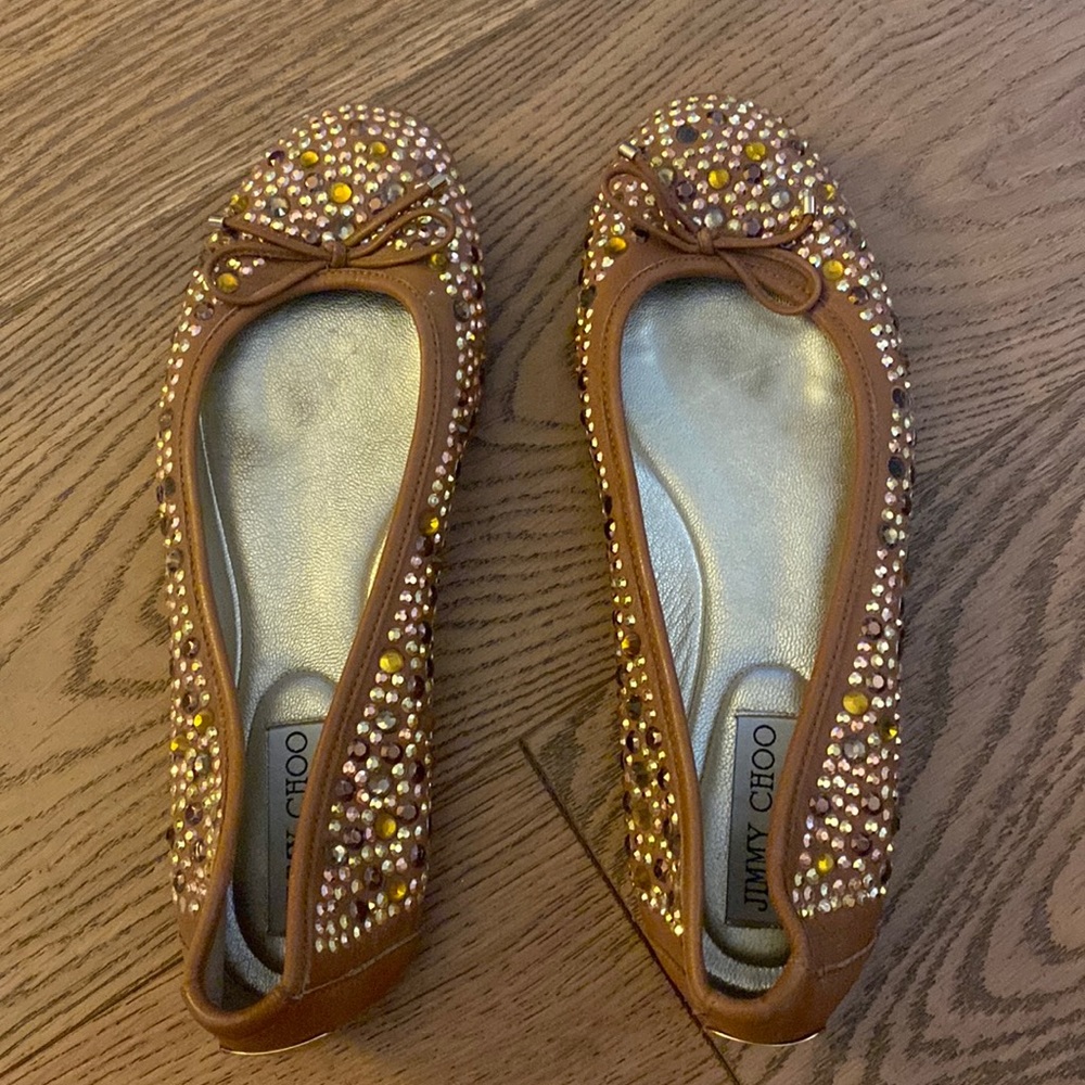 Jimmy Choo ballet flats